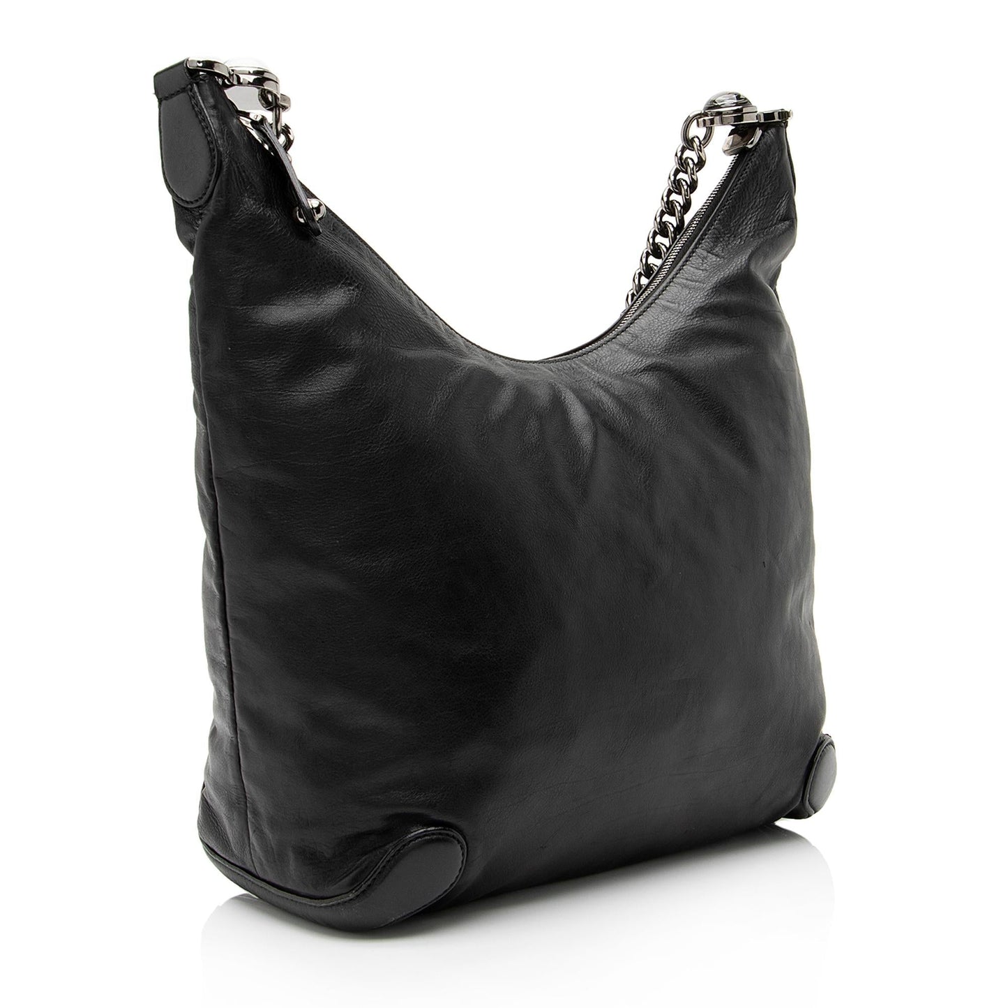 Gucci Leather Galaxy Medium Chain Hobo (SHF-23368)