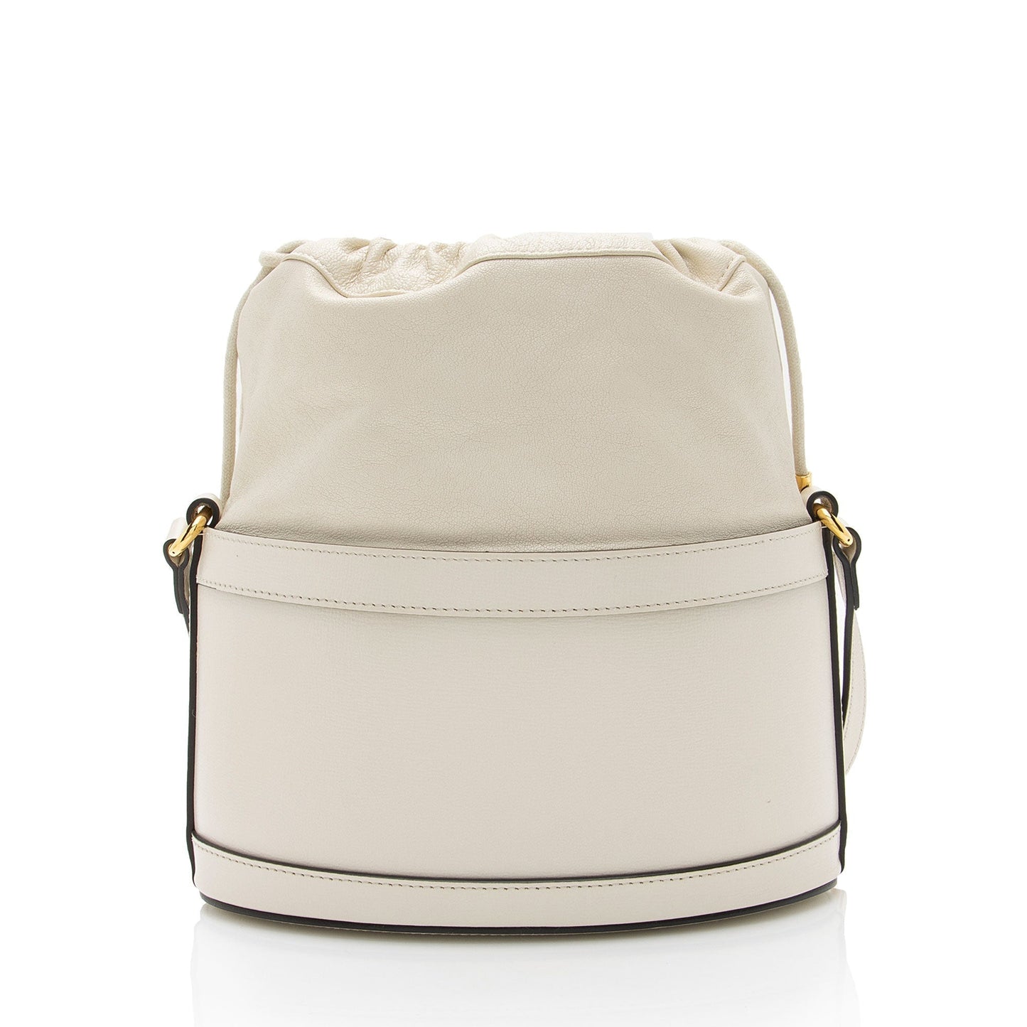 Gucci Leather Horsebit 1955 Drawstring Bucket Bag
