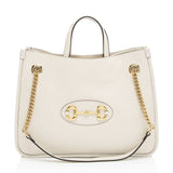 Gucci Leather Horsebit 1955 Medium Tote (SHF-BigRbj)