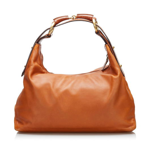 Gucci Leather Horsebit Hobo (OUFvKC)