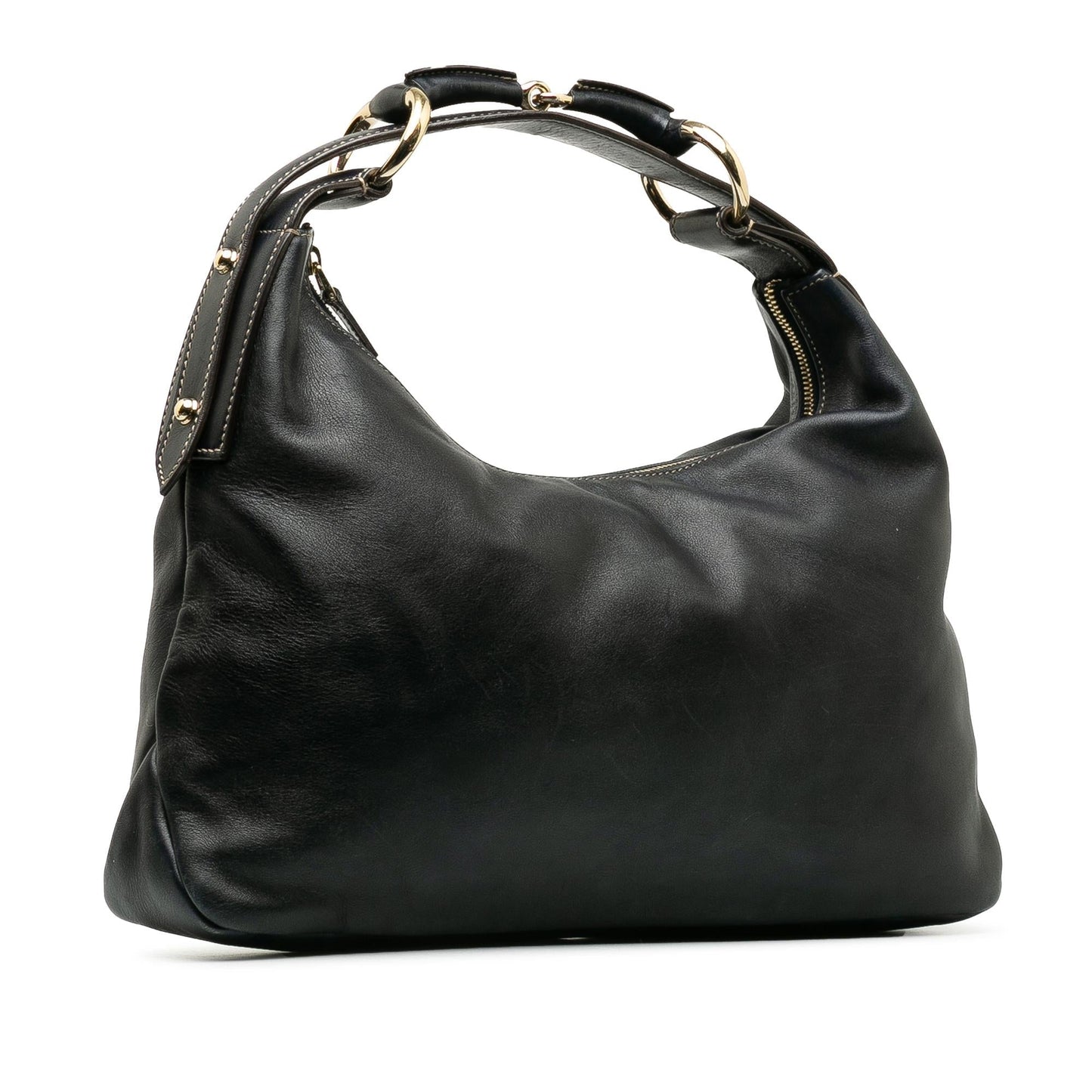 Gucci Leather Horsebit Hobo (g2QHkt)