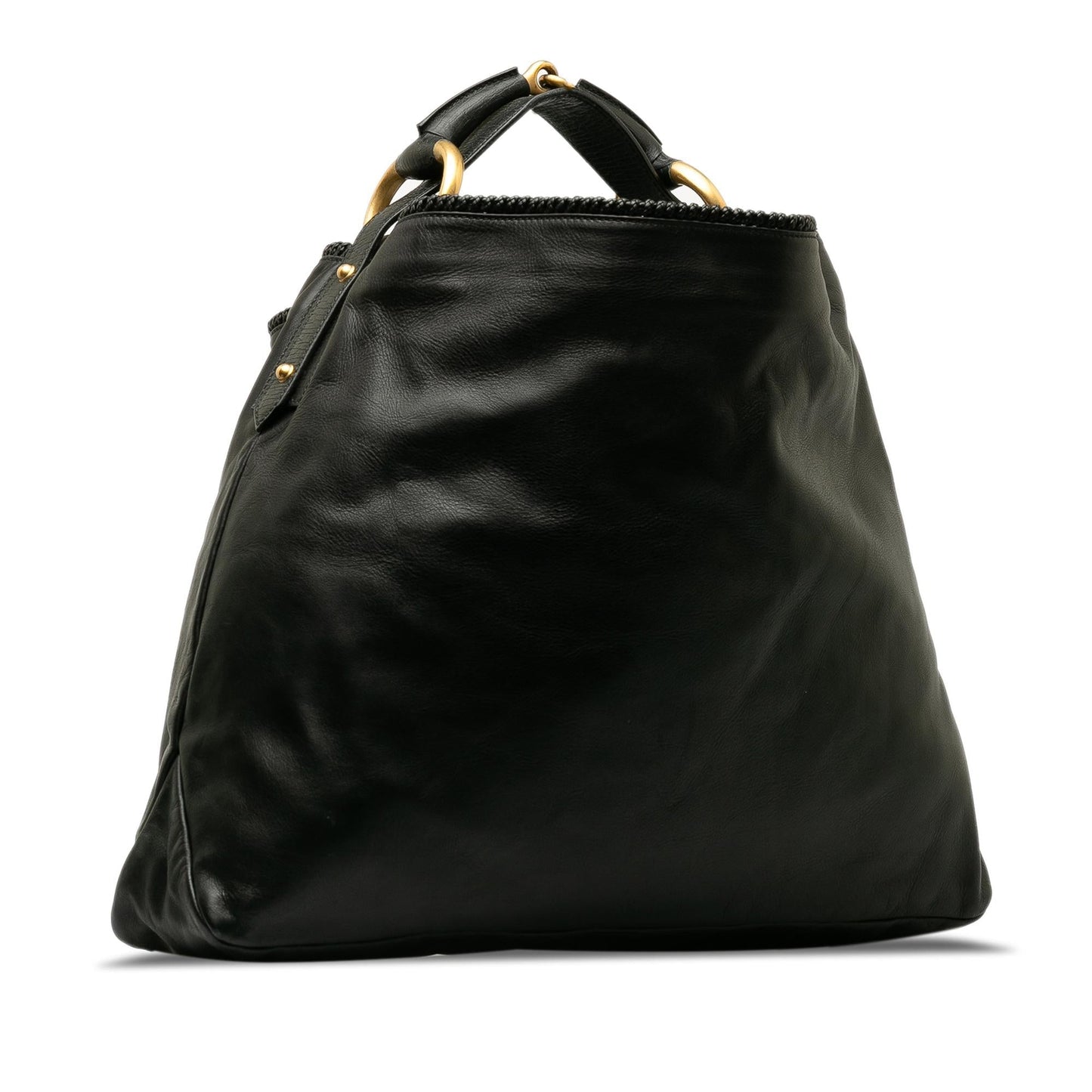Gucci Leather Horsebit Hobo (RQo3jb)
