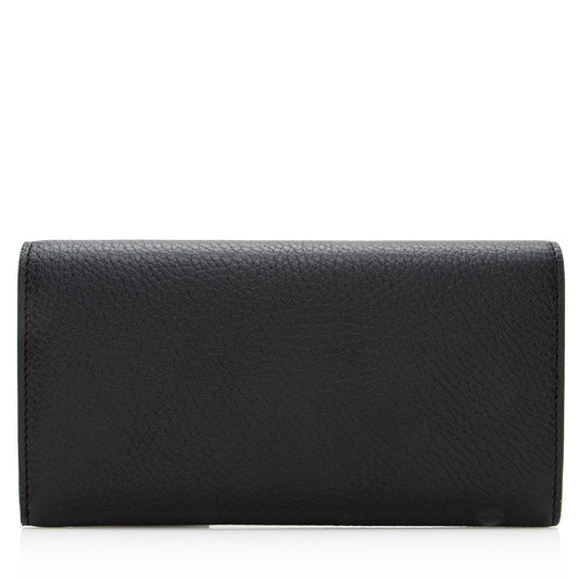 Gucci Leather Interlocking GG Long Wallet (SHF-20715)