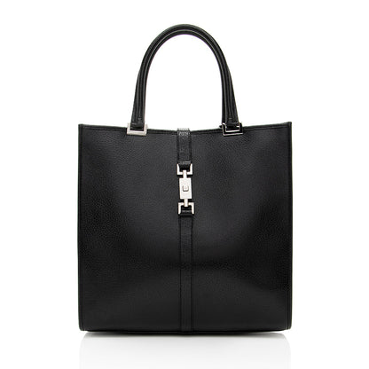 Gucci Leather Jackie Tote (SHF-18606)