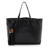 Gucci Leather Large Tassel Tote (SHF-Z7HCLB)