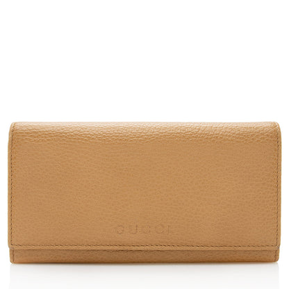 Gucci Leather Long Wallet - FINAL SALE (SHF-19459)