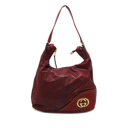 Gucci Leather New Britt Shoulder Bag (UHSdA6)