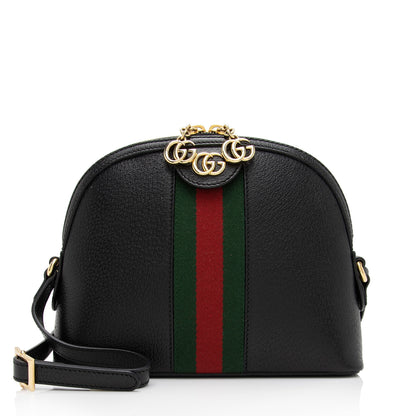 Gucci Leather Ophidia Dome Small Shoulder Bag (SHF-HnOMnB)