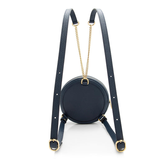 Gucci Leather Ophidia Round Mini Backpack (SHF-22424)