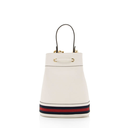 Gucci Leather Ophidia Small Bucket Bag (SHF-r8Bhtv)