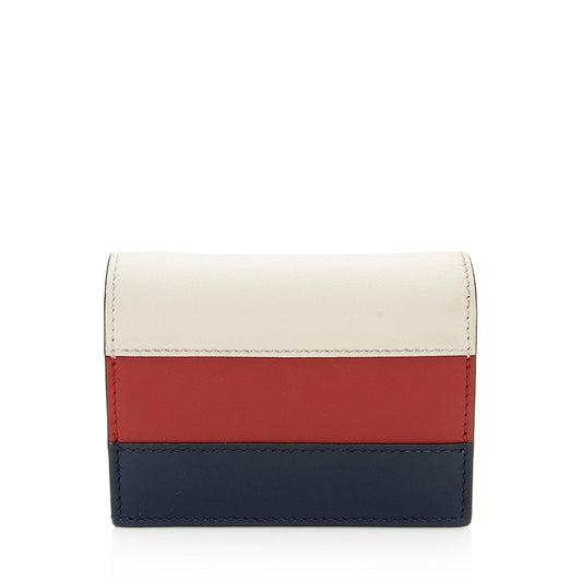 Gucci Leather Queen Margaret Card Case (SHF-19661)