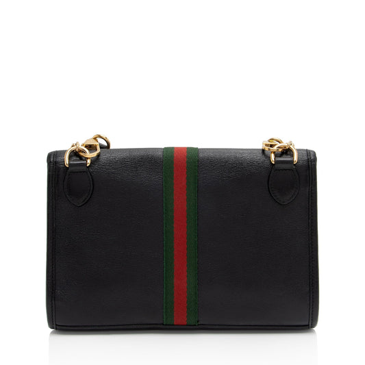 Gucci Leather Rajah Small Shoulder Bag (SHF-T9JpnW)