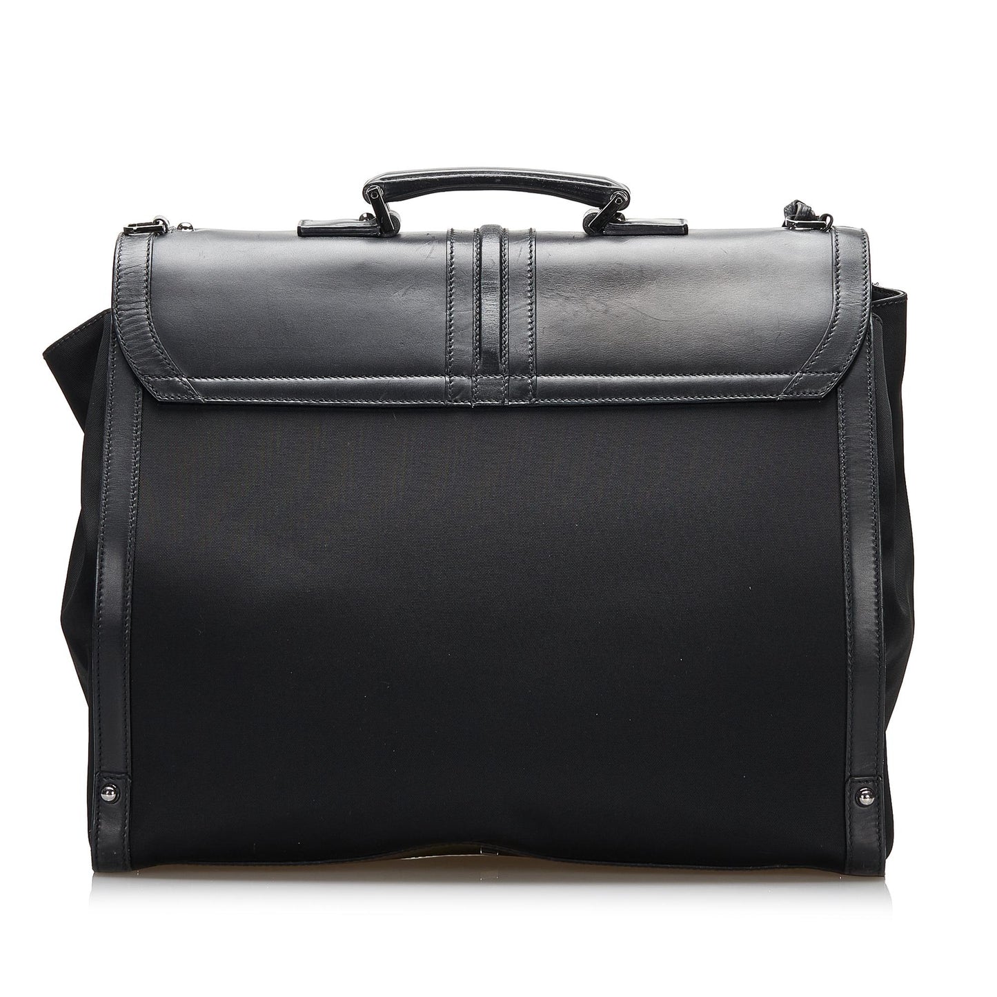 Gucci Leather Satchel (Vz5m8z)