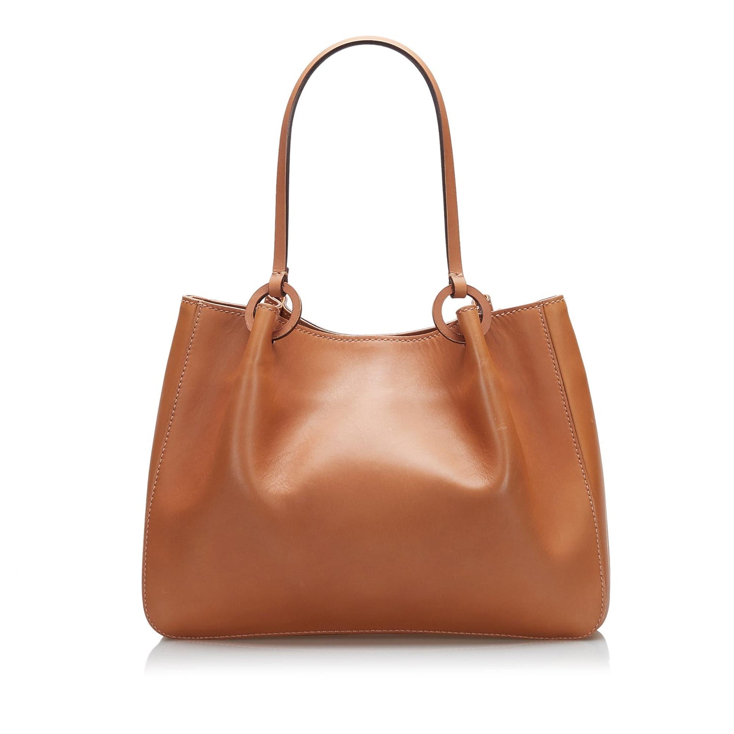 Gucci Leather Shopper Tote Bag (37110)
