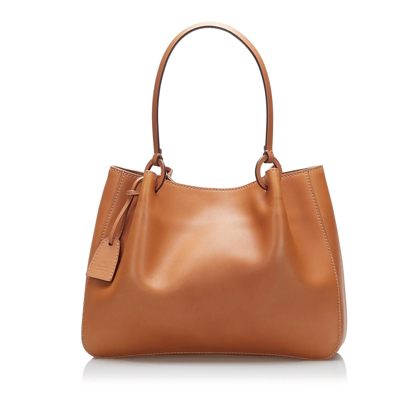 Gucci Leather Shopper Tote Bag (37110)