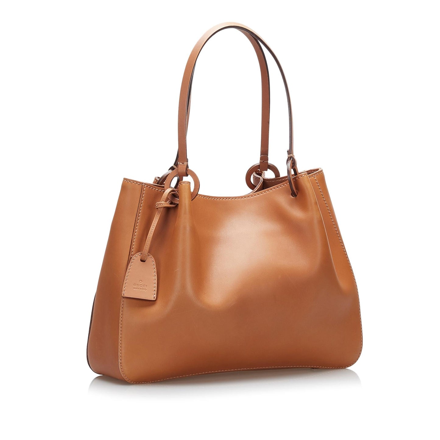 Gucci Leather Shopper Tote Bag (37110)