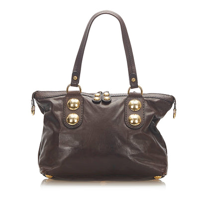 Gucci Leather Shoulder Bag (36161)