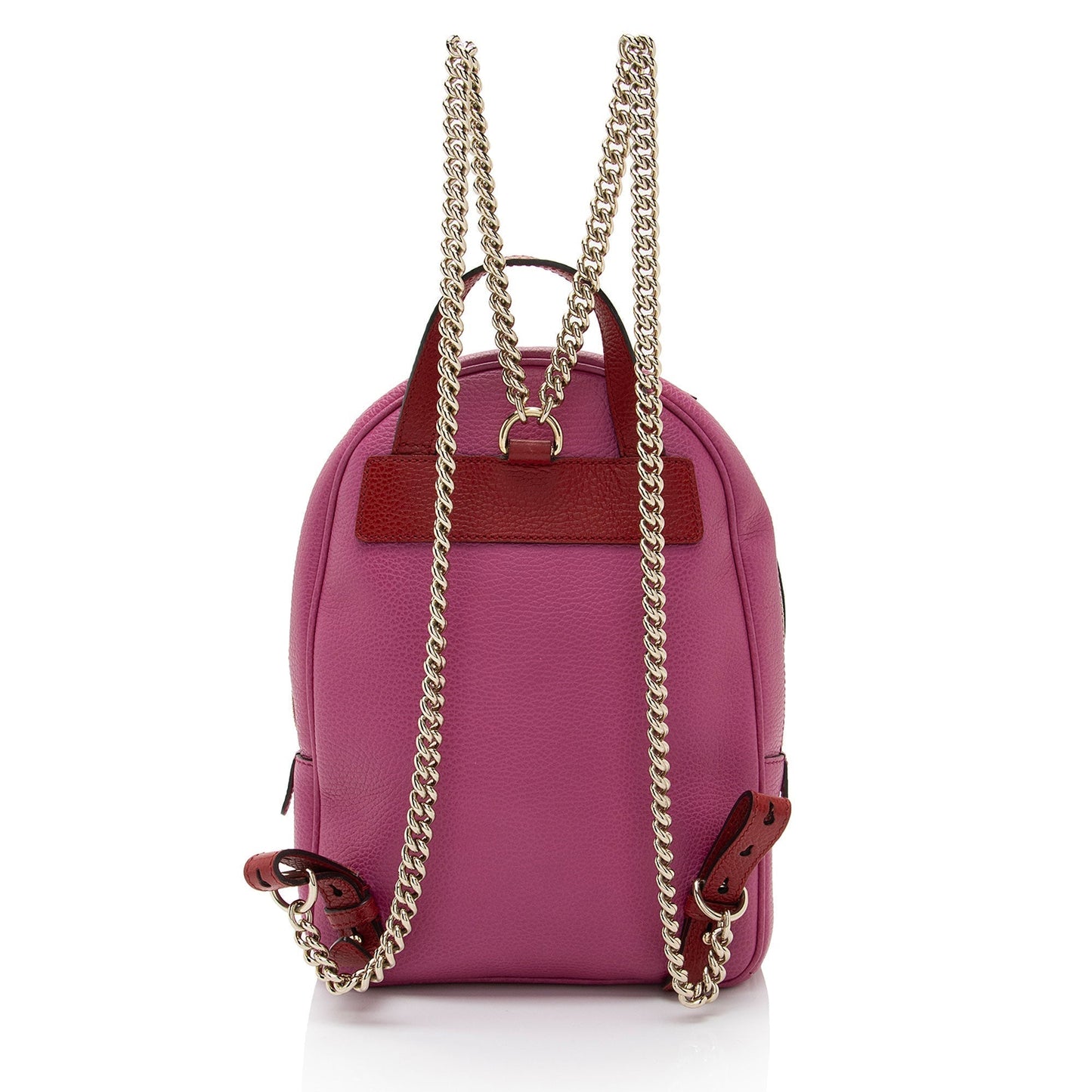 Gucci Leather Soho Chain Backpack (SHF-5uKvn2)