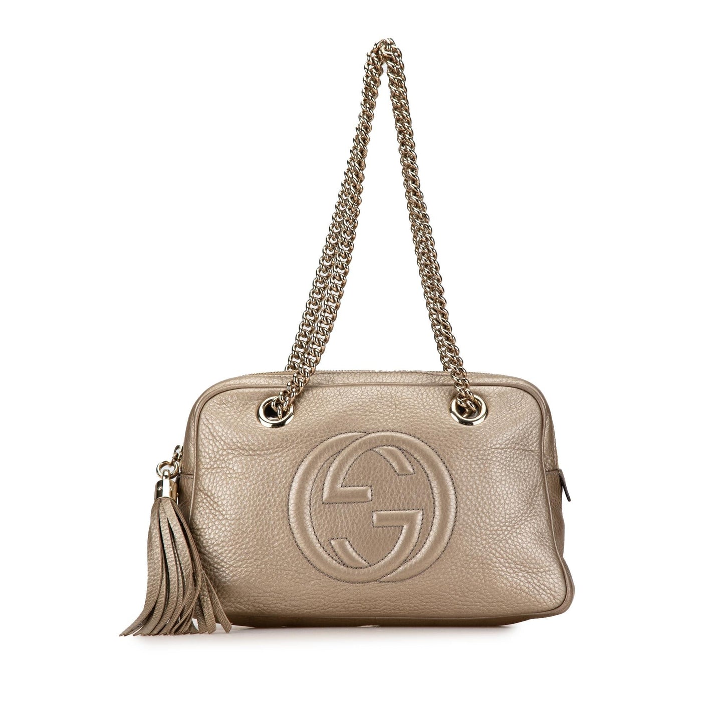 Gucci Leather Soho Chain Zip Shoulder Bag (Ej5ErC)