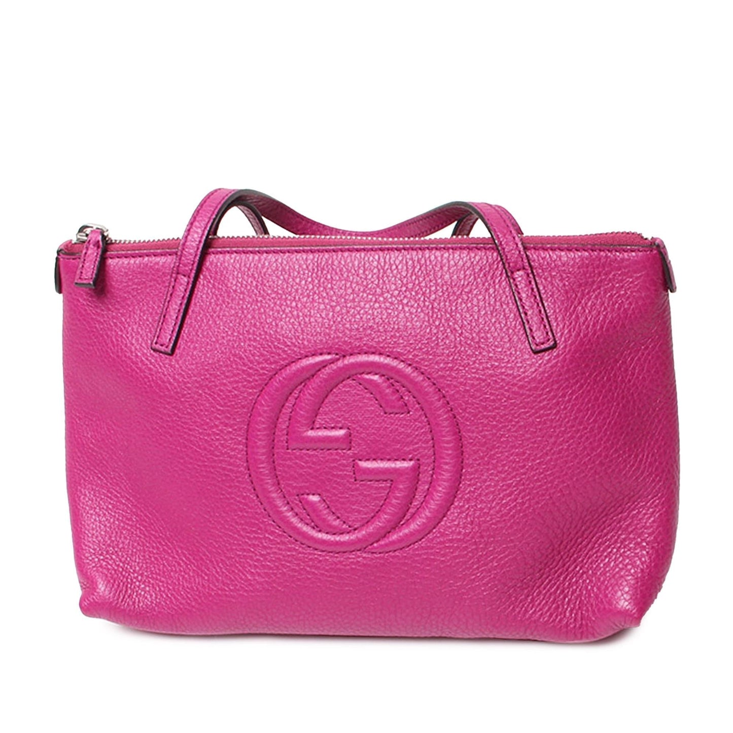 Gucci Leather Soho Handbag (DZMSrk)