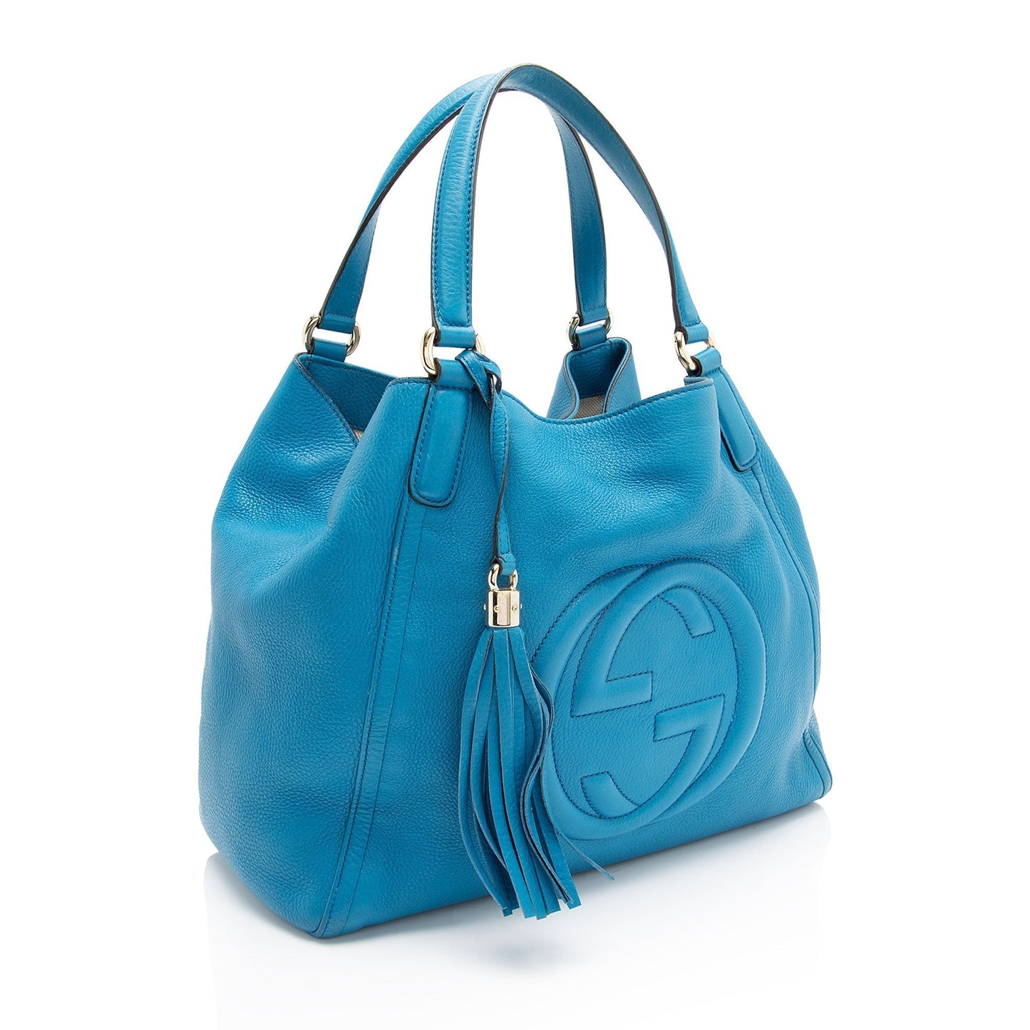 Gucci Leather Soho Medium Tote (SHF-u27fqE)