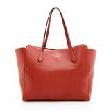 Gucci Leather Swing Medium Tote (SHF-19491)