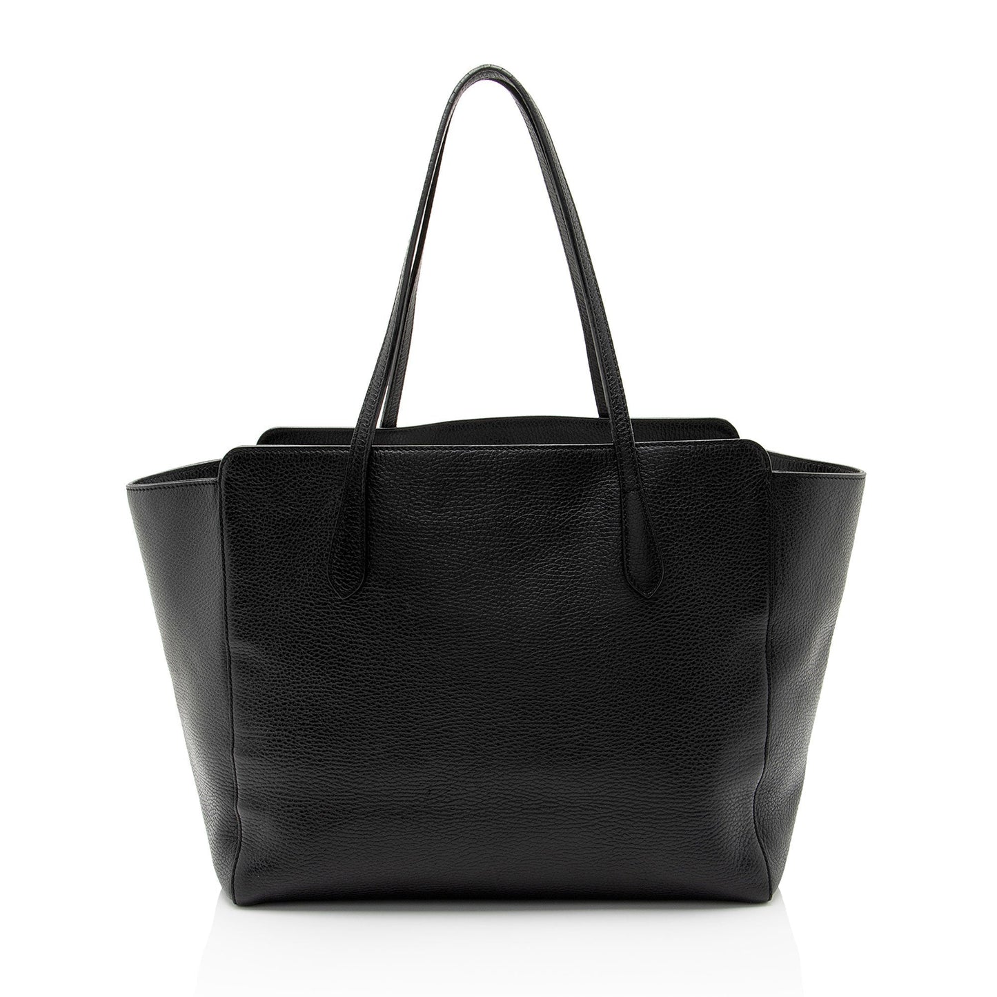 Gucci Leather Swing Medium Tote (SHF-b8kgN9)