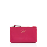 Gucci Leather Swing Small Pouch (SHF-ao2au6)