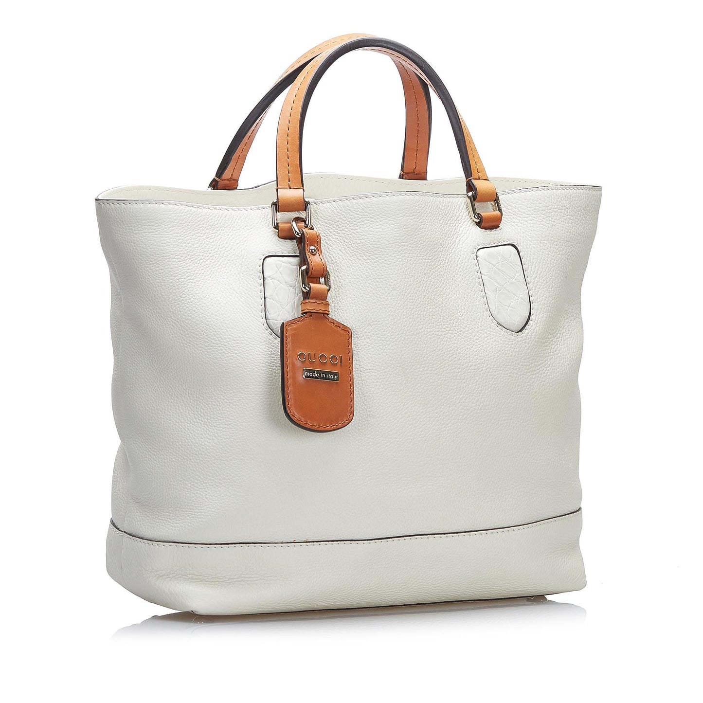 Gucci Leather Tote Bag (Almxjz)