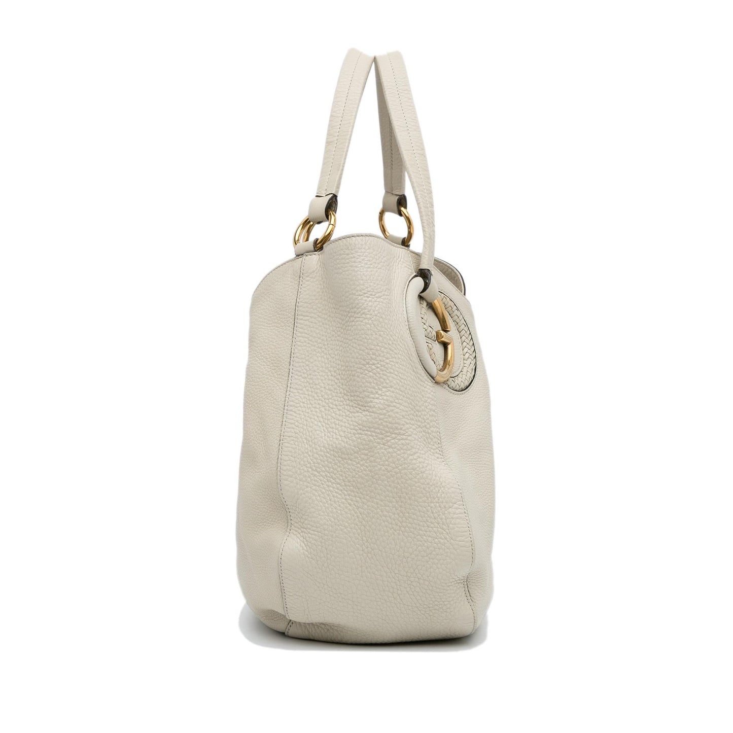 Gucci Leather Twill Tote Bag (6N7GyM)