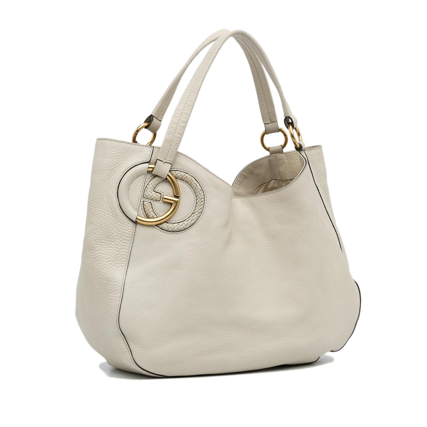 Gucci Leather Twill Tote Bag (6N7GyM)