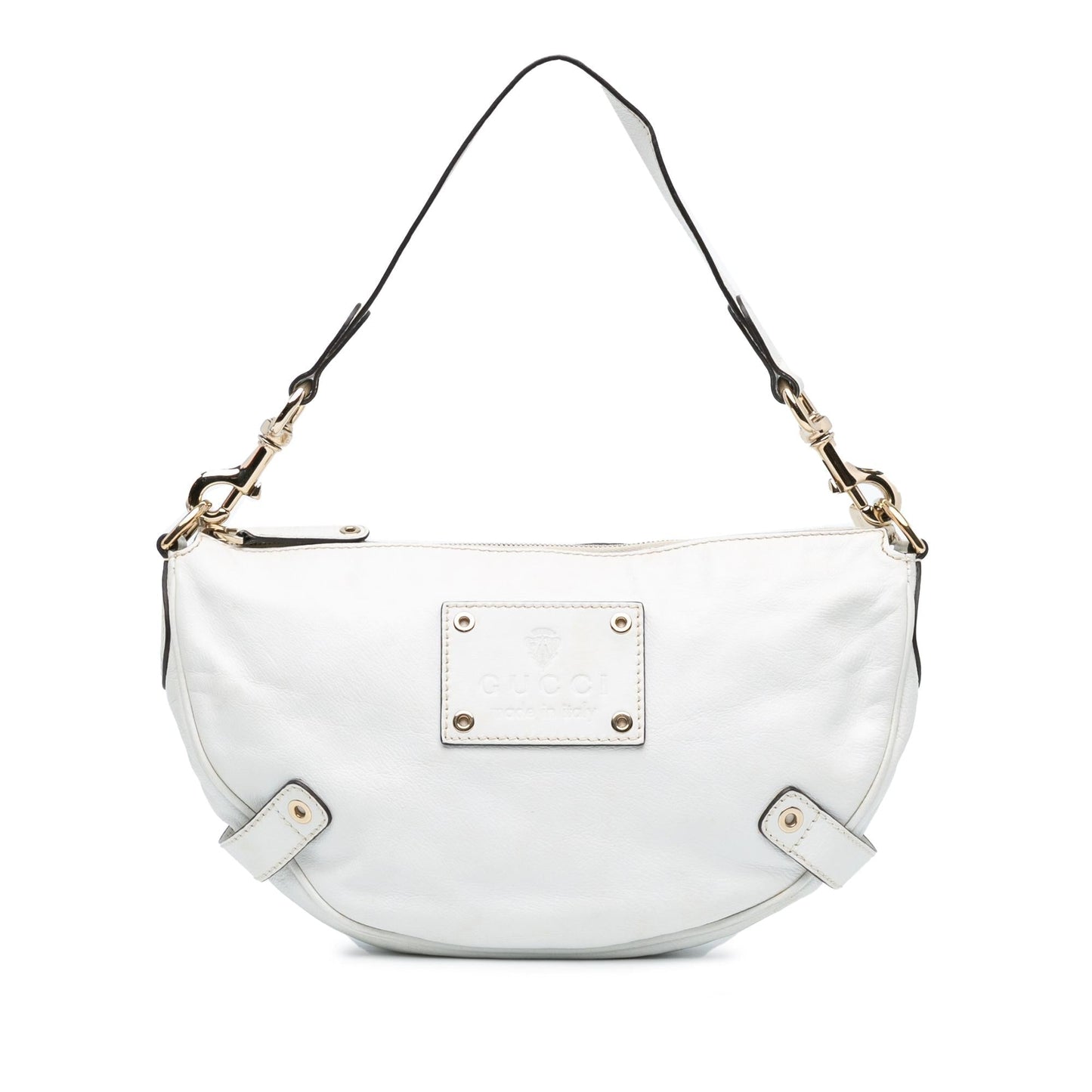 Gucci Leather Voyager Hobo (qEwa7k)