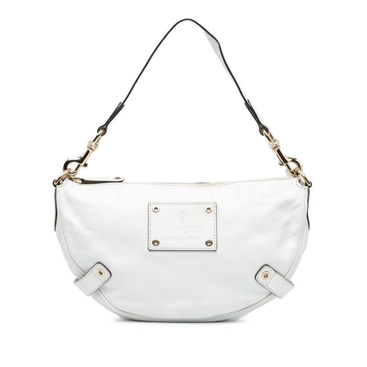 Gucci Leather Voyager Hobo (qEwa7k)
