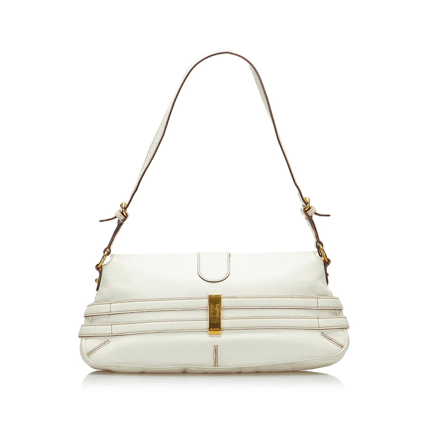 Gucci Leather Wave Baguette (xT6Xnx)