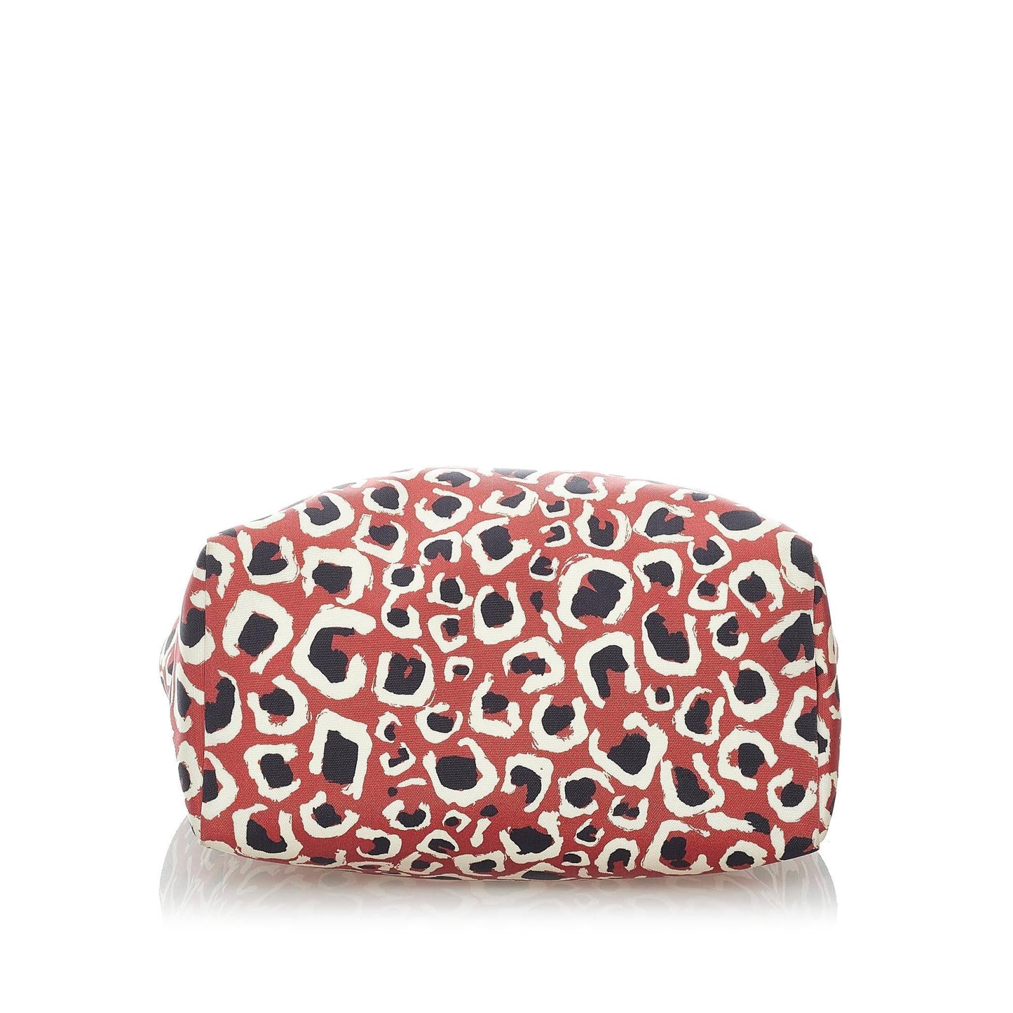 Gucci Leopard Printed Nylon Tote Bag (SHG-31267)