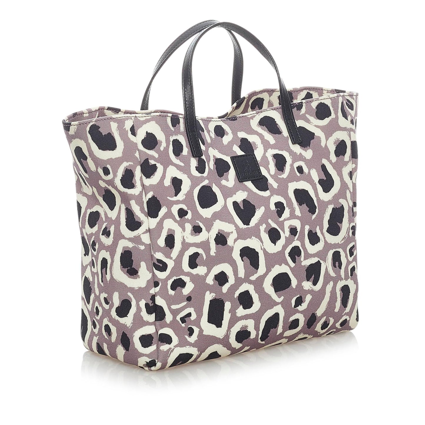 Gucci Leopard Printed Nylon Tote Bag (32254)