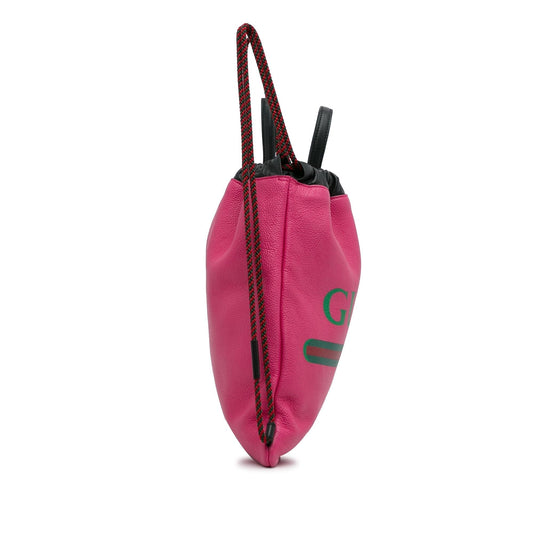 Gucci Logo Drawstring Backpack (u6A3A1)
