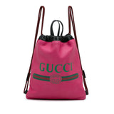 Gucci Logo Drawstring Backpack (u6A3A1)