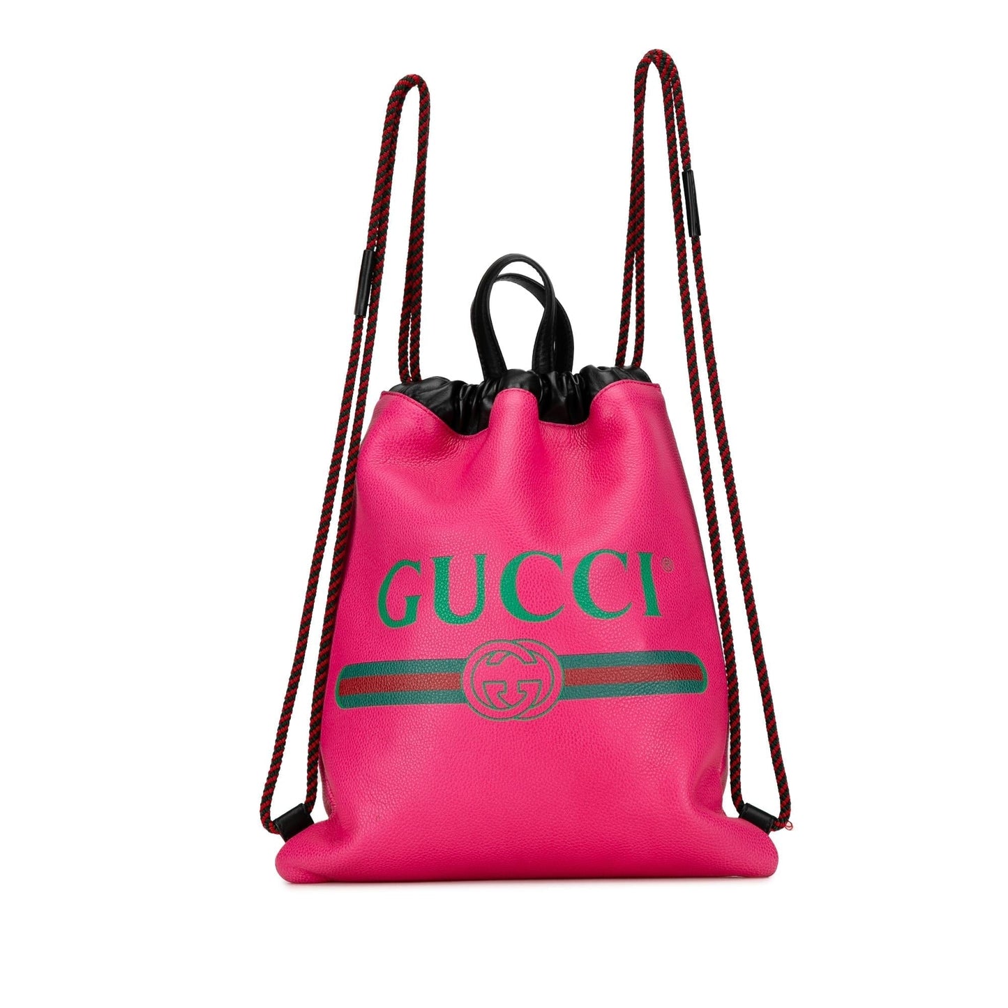 Gucci Logo Drawstring Backpack (7UcvNP)