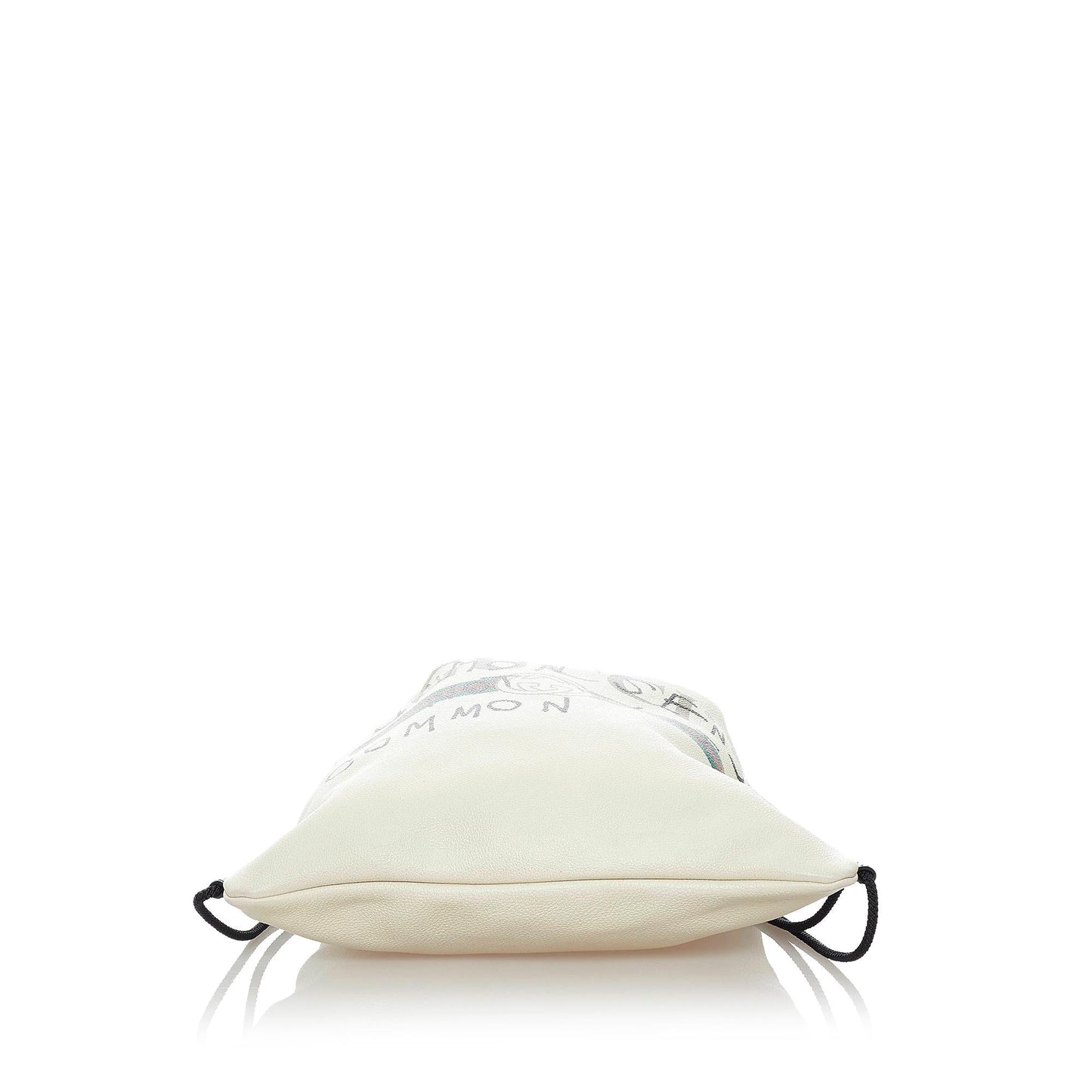 Gucci Logo Drawstring Leather Backpack (32109)