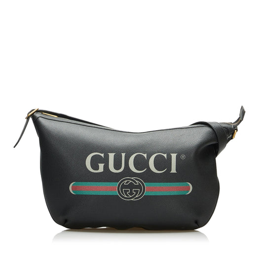 Gucci Logo Half Moon Hobo (FIF1Za)