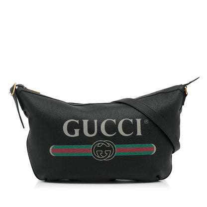 Gucci Logo Half Moon Hobo (yiN9Q7)
