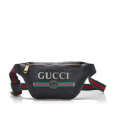 Gucci Logo Leather Belt Bag (37503)