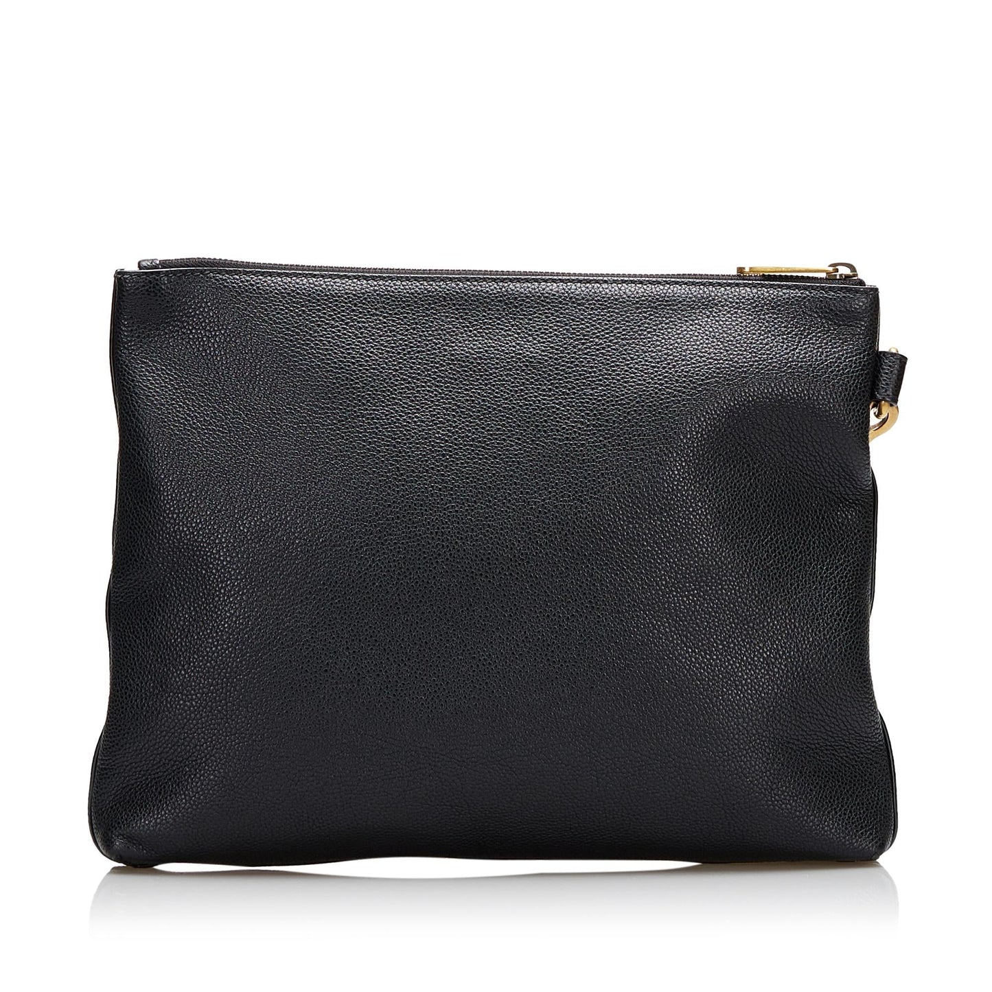 Gucci Logo Leather Clutch (Kmt4iX)