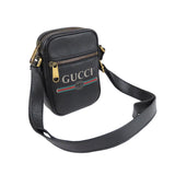 Gucci Logo Leather Crossbody Bag (34815)