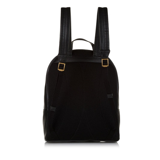 Gucci Logo Leather Leather Backpack (34609)