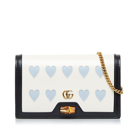 Gucci Lovelight Bamboo Diana Wallet on Chain (lali2Q)
