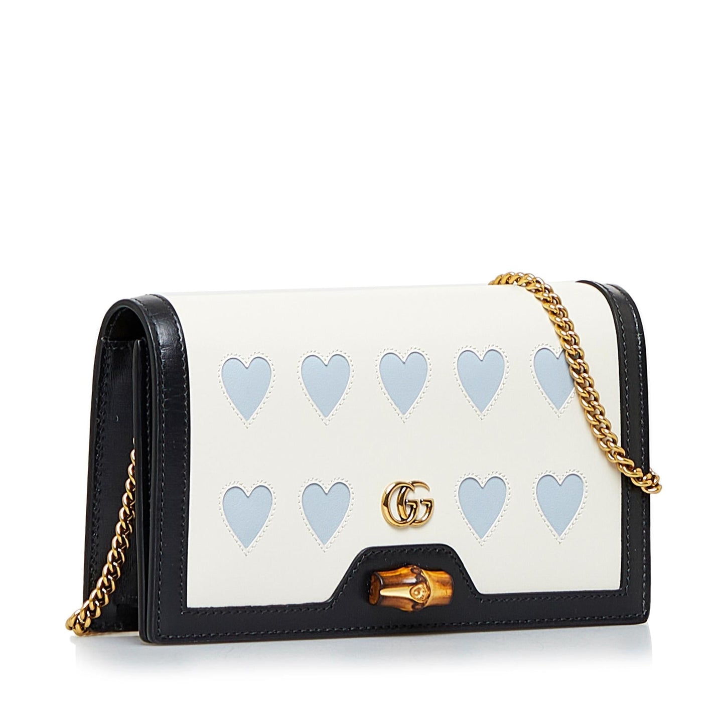 Gucci Lovelight Bamboo Diana Wallet on Chain (lali2Q)