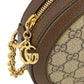 GUCCI MINI OPHIDIA GG SUPREME ROUND BAG