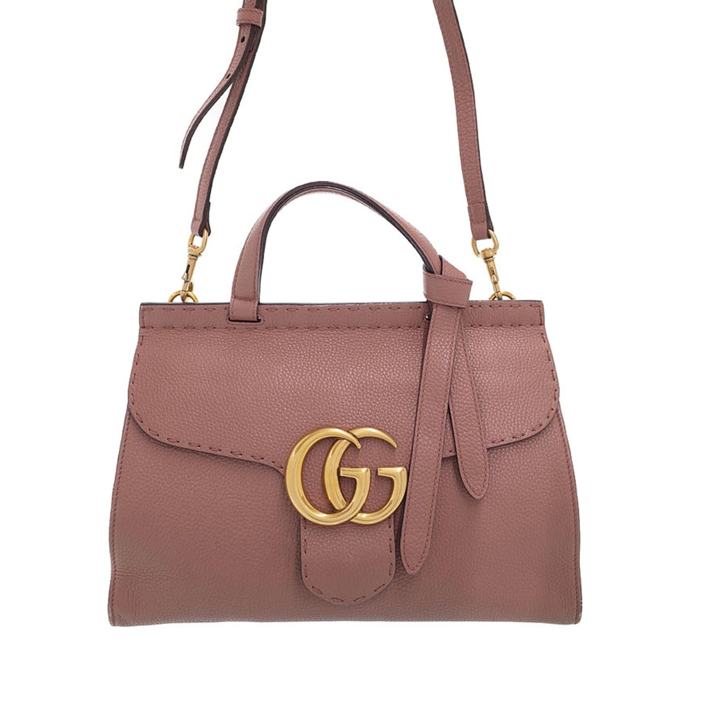 Gucci Marmont Top Handle Satchel (35064)